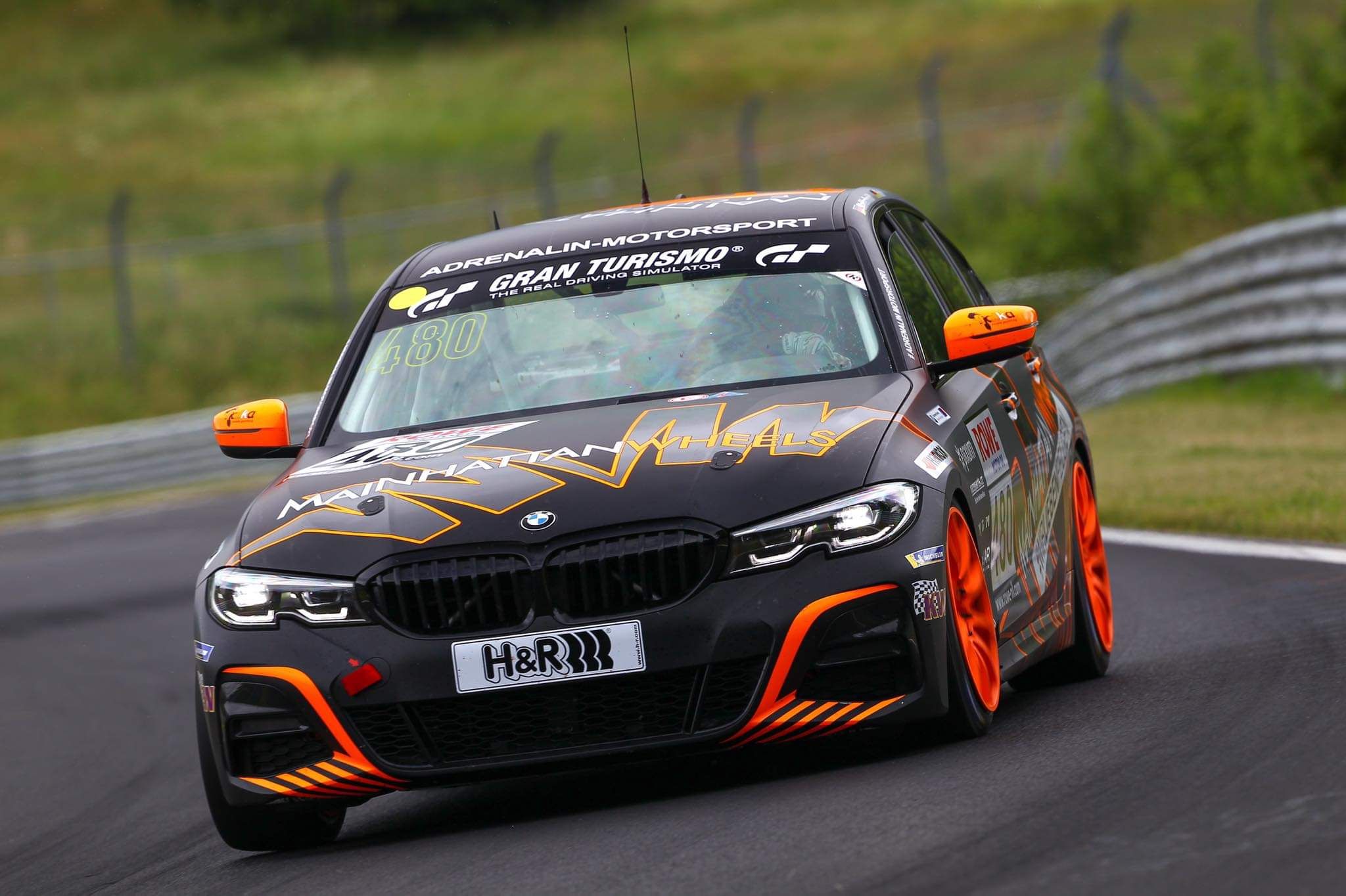 BMW 330i G20 des PIXUM Team Adrenalin Motorsport auf Mainhattan-Wheels Monte Carlo M auf der Nordschleife