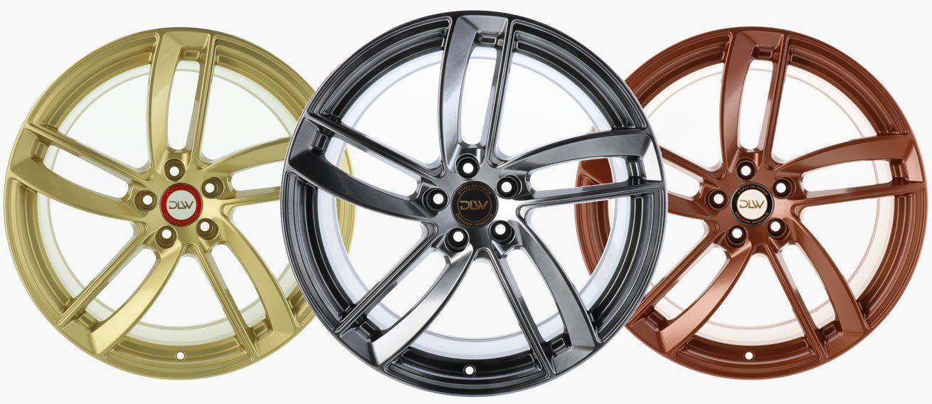 Felgenkollektion der Mainhattan-Wheels Leichtmetallräder GmbH